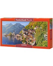 Панорамен пъзел Castorland от 4000 части - Халщат, Австрия -1