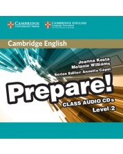 Cambridge English Prepare! Level 2 Class Audio CDs / Английски език - ниво 2: 2 CD -1