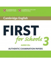 Cambridge English First for Schools 3 Audio CDs -1