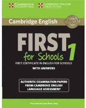 Cambridge English First 1 for Schools for Revised Exam from 2015 Student's Book with Answers -1