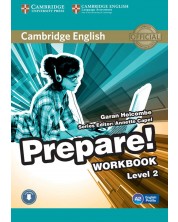 Cambridge English Prepare! Level 2 Workbook with Audio / Английски език - ниво 2: Учебна тетрадка с аудио -1