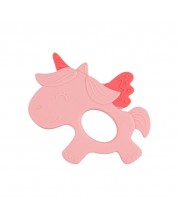 Силиконова чесалка Canpol - Unicorn, розова