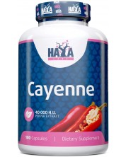 Cayenne, 800 mg, 100 капсули, Haya Labs -1
