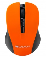 Мишка Canyon - CNE-CMSW1, оптична, безжична, оранжева -1