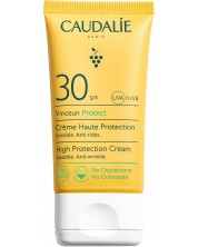 Caudalie Vinosun Protect Слънцезащитен крем за лице и тяло, SPF30, 50 ml