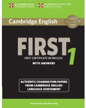 Cambridge English First 1 for Revised Exam from 2015 Student's Book with Answers -1