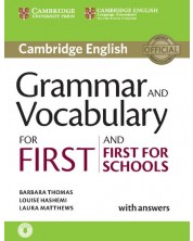 Cambridge English Grammar and Vocabulary for First and First for Schools (2015): Упражнения по английска граматика и лексика. Ниво B1 - B2 + отговори и аудио -1