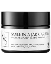 Carbon Natural Минерална паста за зъби, 50 g, Smile in a Jar