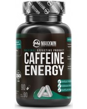Caffeine Energy, 100 mg, 90 капсули, Maxxwin
