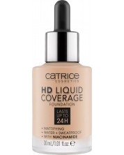Catrice Фон дьо тен HD Liquid Coverage, 030 Sand Beige, 30 ml