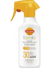 Carroten Family Слънцезащитно мляко-спрей, SPF30, 270 ml -1