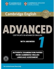 Cambridge English Advanced 1 for Revised Exam from 2015 Student's Book Pack (Student's Book with Answers and Audio CDs (2)) -1