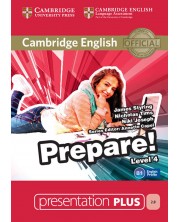 Cambridge English Prepare! Level 4 Presentation Plus DVD-ROM / Английски език - ниво 4: Presentation Plus DVD-ROM -1