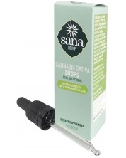 Cannabis Sativa, капки, 5 mg, 30 ml, Sana Hemp