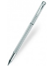 Ролер Caran d'Ache Ecridor Silver Chevron - Черен -1