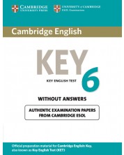 Cambridge English Key 6 Student's Book without Answers