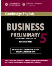 Cambridge English Business 5 Preliminary Student's Book with Answers -1