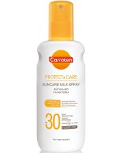 Carroten Protect & Care Слънцезащитно мляко-спрей, SPF30, 200 ml -1