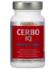 Cerbo IQ Memory Comlex, 30 капсули, New Formula