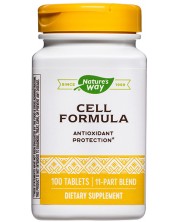 Cell Formula Antioxidant Protection, 100 таблетки, Nature's Way -1