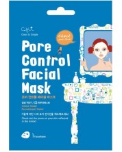 Cettua Стягаща порите лист маска за лице Pore Control, 1 брой