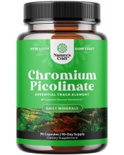 Chromium Picolinate, 200 mcg, 90 капсули, Nature's Craft -1