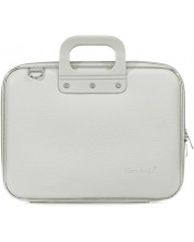 Чанта за лаптоп Bombata Classic - 15,6", сива