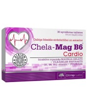 Chela Mag B6 Cardio, 30 таблетки, Olimp
