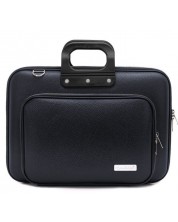 Чанта за лаптоп Bombata Plus Classic - 15.6", тъмносиня -1