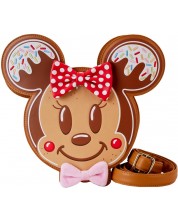 Чанта Loungefly Disney: Mickey and Minnie - Gingerbread Cookie