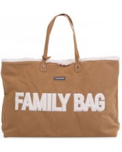 Чанта за принадлежности ChildHome - Family Bag, Suede-Look -1
