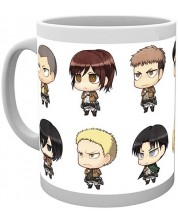Чаша ABYstyle Animation: Attack on Titan - All Chibis -1
