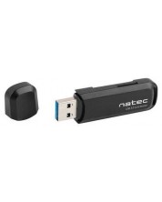 Четец за карти Natec - Scarab 2, SD/micro SD, USB 3.0, черен -1