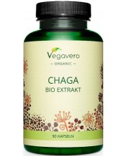 Chaga Bio Extrakt, 600 mg, 90 капсули, Vegavero