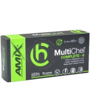 ChelaZone MultiChel Complete 6, 90 капсули, Amix -1