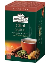 Chai Spice Плодов черен чай, 20 пакетчета, Ahmad Tea