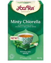 Чай с мента и хлорела, 17 пакетчета, Yogi Tea -1