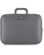 Чанта за лаптоп Bombata Medio Classic - 13", въглен -1