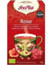 Чай с роза, 17 пакетчета, Yogi Tea -1
