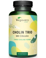 Cholin Trio mit Citicolin, 90 капсули, Vegavero