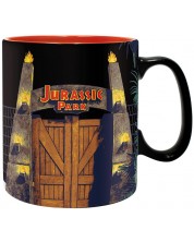 Чаша с термо ефект ABYstyle Movies: Jurassic Park - Gate -1