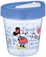 Чаша за път с героите на Disney - Париж, 350 ml, синя