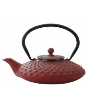 Чугунен чайник Bredemeijer - Xilin, 800 ml, червен