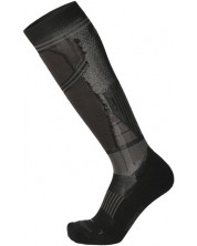 Чорапи Mico - Medium Weight M1, размер XL, черни -1