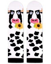 Чорапи Pirin Hill - Farm Cow, размер 39-42, бели