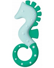 Чесалка за зъби Nuk - Морско конче, зелена -1