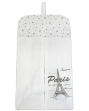 Чанта за пелени Bambino Casa - Paris, Bianco -1