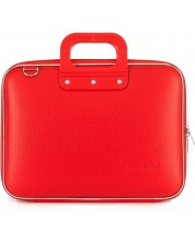 Чанта за лаптоп Bombata Medio Classic - 13", червена -1