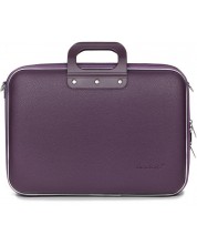 Чанта за лаптоп Bombata Business Classic - 15.6", лилава -1