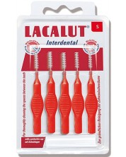 Lacalut Интердентални четчици за зъби, размер S, 5 броя